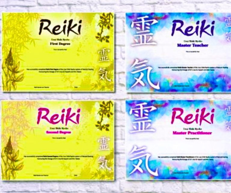 Πόσοι είναι οι βαθμοί του Usui Reiki;